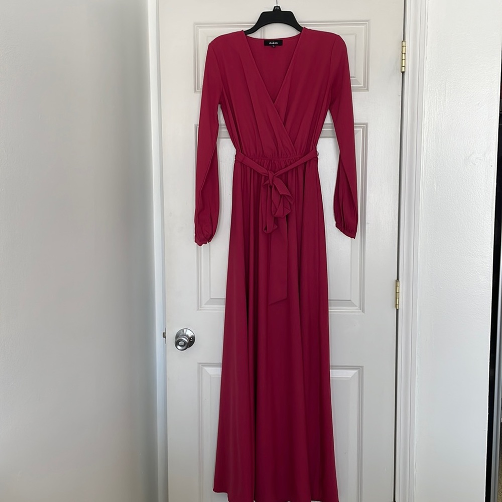 Long sleeve maxi dress